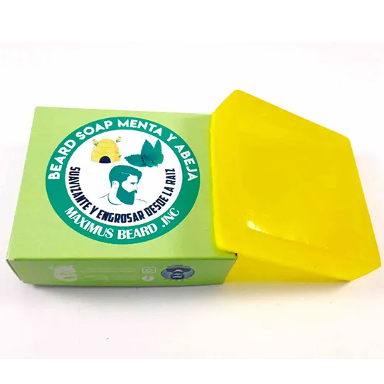Jabon Cubrir Huecos y Suavizante – Menta y Abeja – Maximus 100 gr