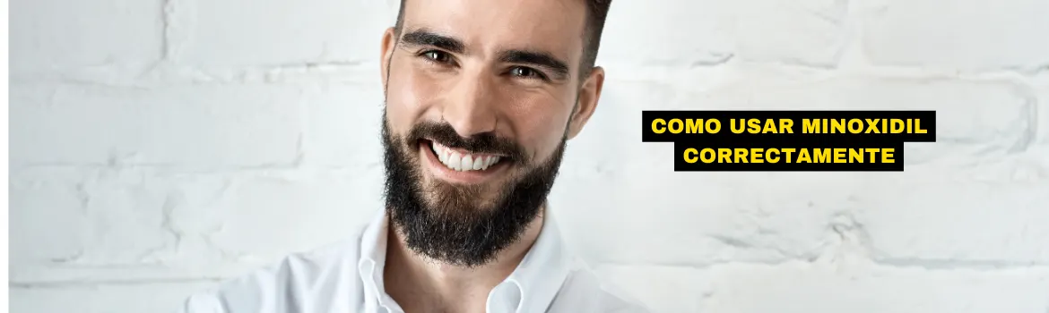 Barba y bigote con minoxidil: constancia, piel sana y expectativas reales