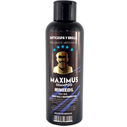Shampoo Minoxidil Control Caida y Regeneracion de Cabello – 500 Ml. | Crecimiento de Barba y Cabello
